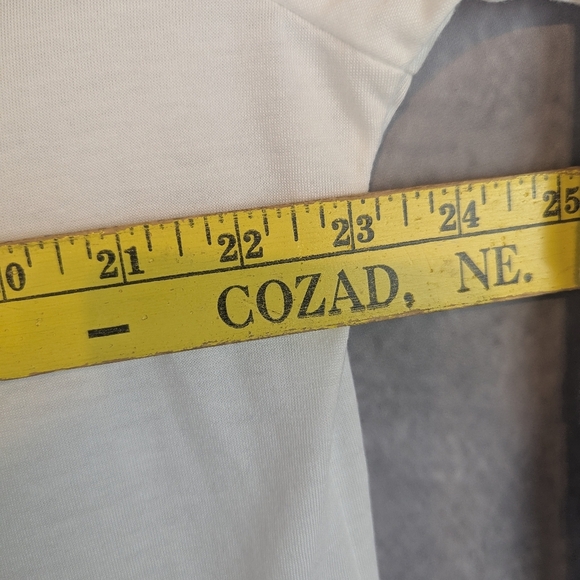 #2 Coco + Carmen Size L/XL White V-Neck Blouse NWT - Picture 10 of 11